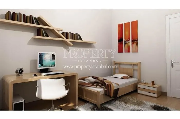 One of the bedrooms in Ideal Evler