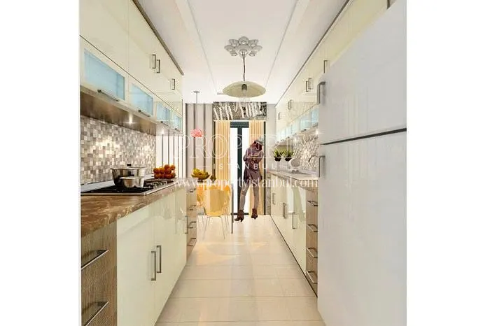 A kitchen in Ilgin Sancaktepe Konaklari