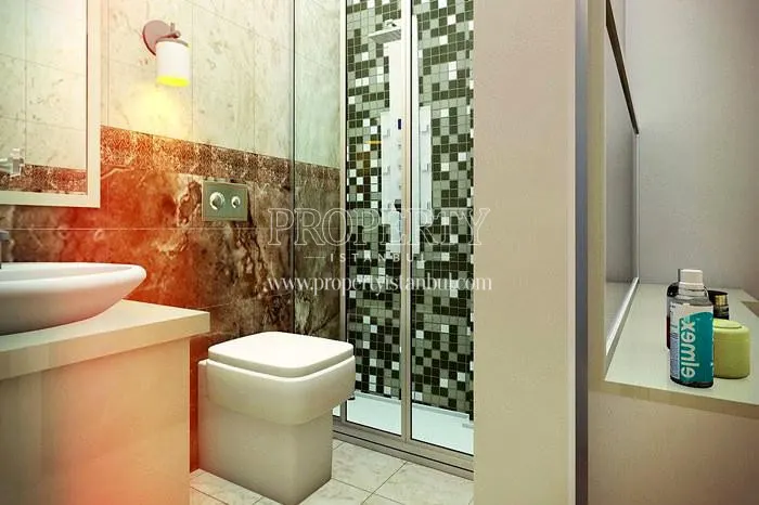 A bathroom in Ilgin Sancaktepe Konaklari