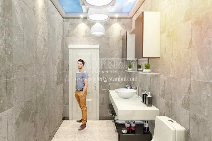 A bathroom in Ilgin Sancaktepe Konaklari