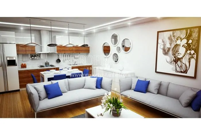 A living room in Ilgin Sancaktepe Konaklari