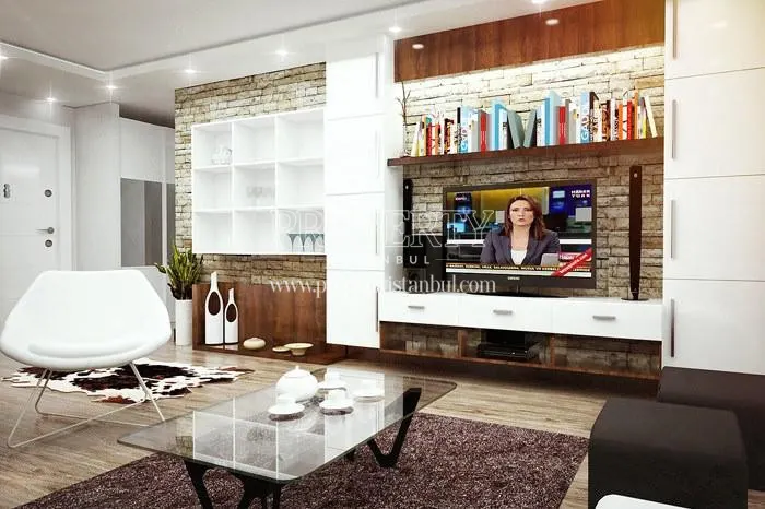 A living room in Ilgin Sancaktepe Konaklari