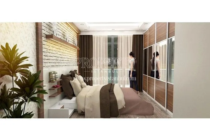 A bedroom in Ilgin Sancaktepe Konaklari
