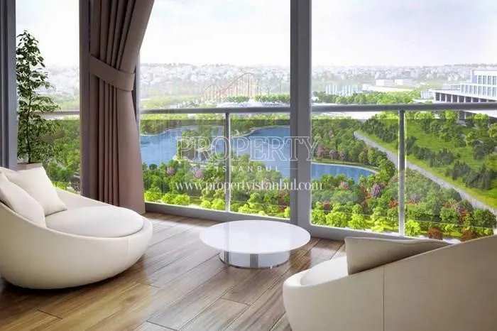 The forest view from Ilke Park Evleri