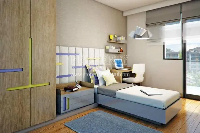 One of the bedrooms in Incirli Konaklari Bakirkoy