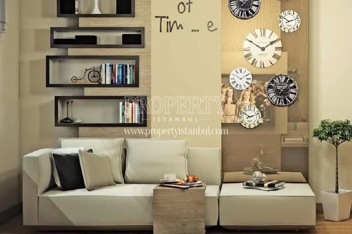 One of the living rooms in Incirli Konaklari Bakirkoy