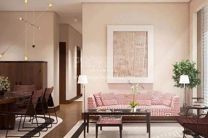 One of the living rooms in Inistanbul Gala