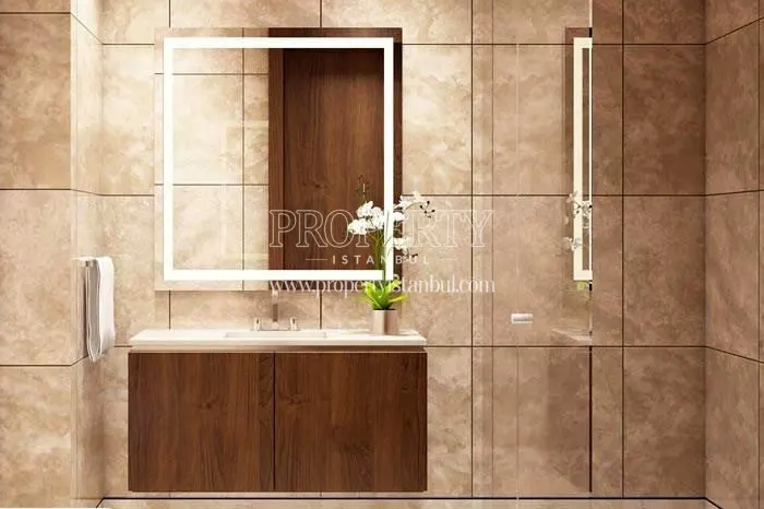 One of the bathrooms in Inistanbul Gala