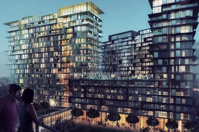 Inistanbul Gala project at night
