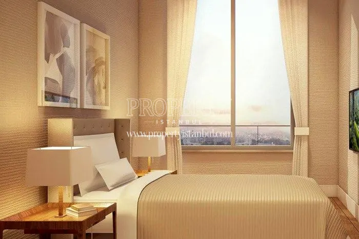 One of the bedrooms in Inistanbul Hayat
