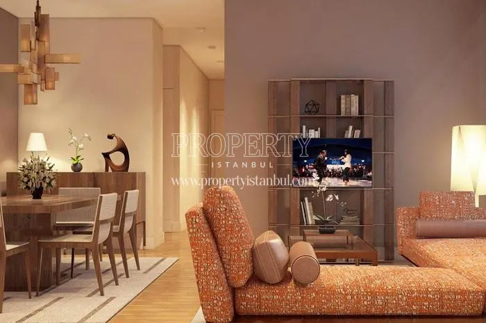 One of the living rooms in Inistanbul Hayat