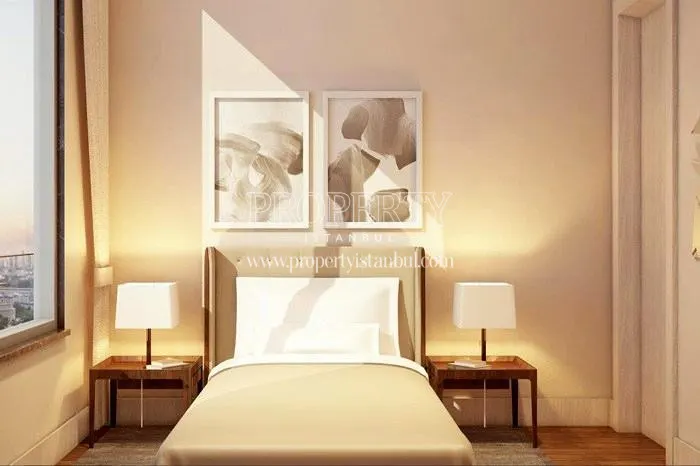 One of the bedrooms in Inistanbul Hayat