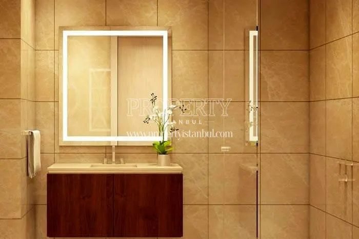 One of the bathrooms in Inistanbul Lokal