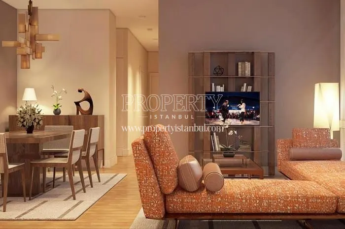 One of the living rooms in Inistanbul Lokal