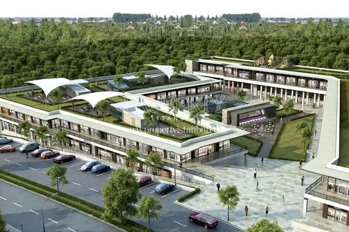 The shopping center in Innovia Ispartakule