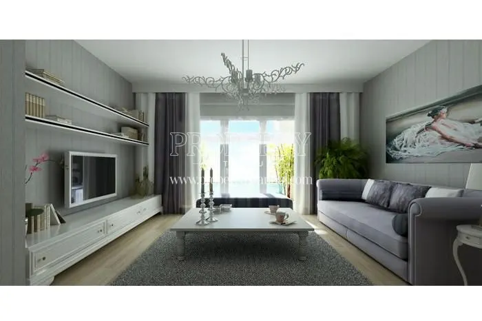 One of the living rooms in Isis Park