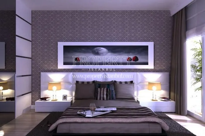 The master bedroom in Isis Park