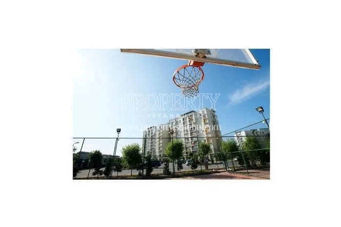 The basketball court in Ismailoglu Dumankaya Trend