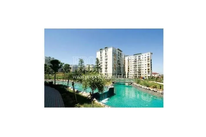 The pond in the Ismailoglu Dumankaya Trend compound
