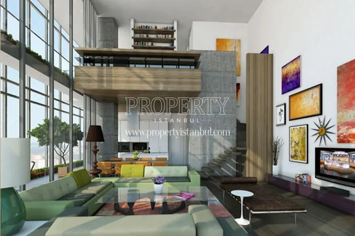 The luxury duplex unit in Istanbloom