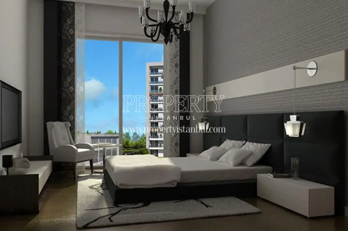 One of the bedrooms in Istanbul Lounge 2