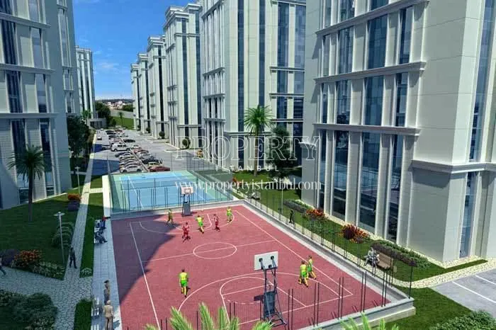 Sports fields in Istanbul Prestij Park