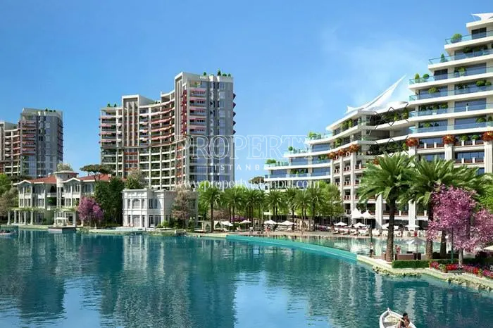 The landscape of the Istanbul Saraylari compound