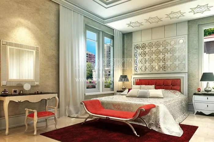 One of the bedrooms in Istanbul Saraylari
