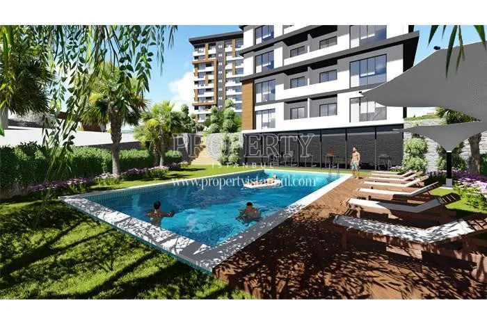 The outdoor swimming pool in Istanbul View Pendik