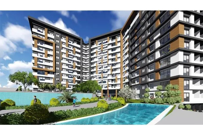 Landscape of the Istanbul View Pendik compound