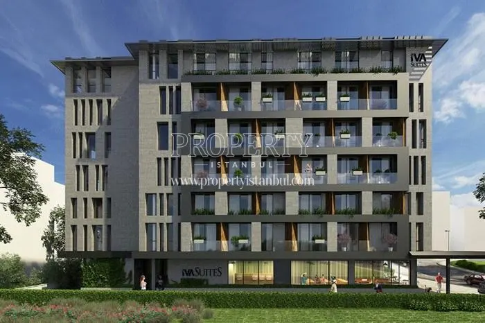 Iva Suites Kagithane view from the side
