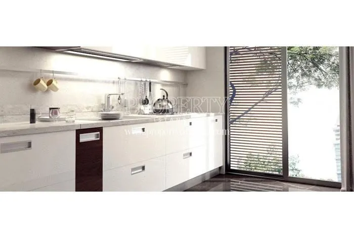 One of the kitchens in Iva Yeni Acibadem