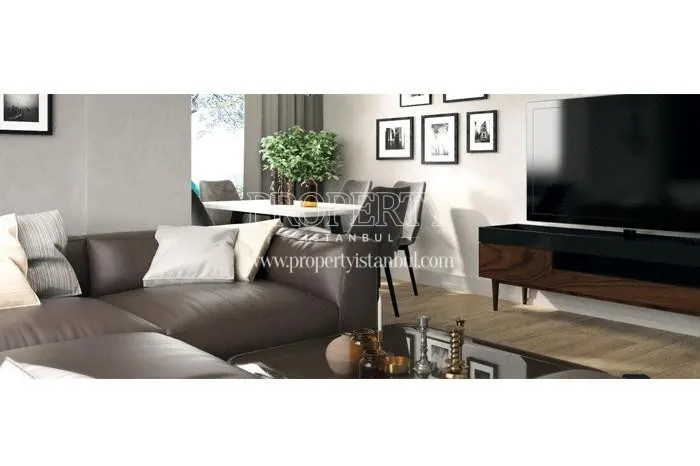 One of the living rooms in Iva Yeni Acibadem