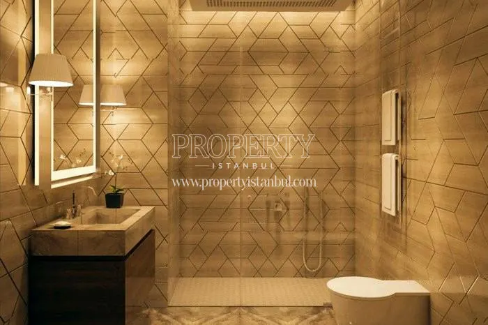 One of the bathrooms in Juma Plus