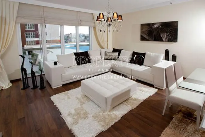 One of the living rooms in Kale Ozgur Evler