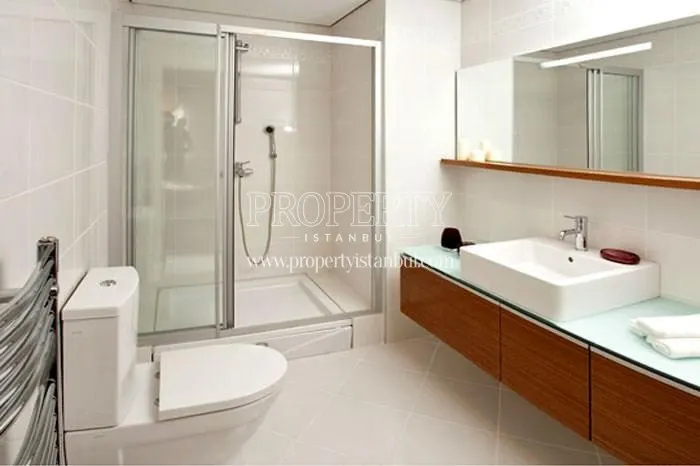 One of the bathrooms in Kale Ozgur Evler