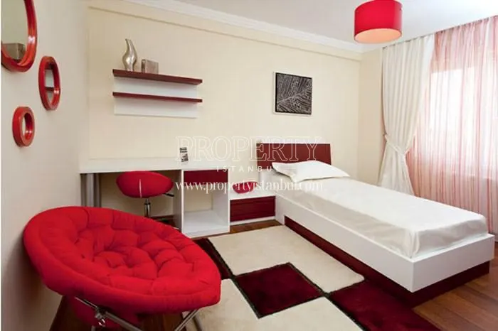 One of the bedrooms in Kale Ozgur Evler
