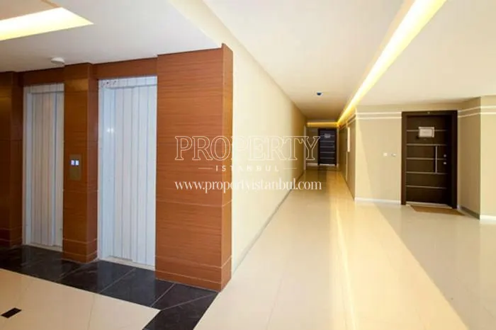 The interior of the buildings in the Kale Ozgur Evler compound