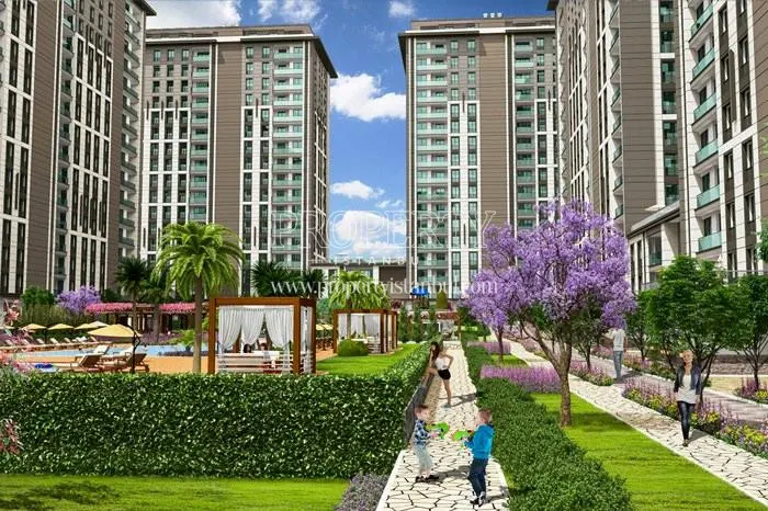 The landscape of Kameroglu Metrohome Residence