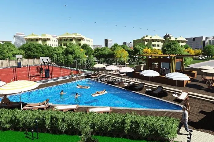 Sports fields in Kartal 101 Residence