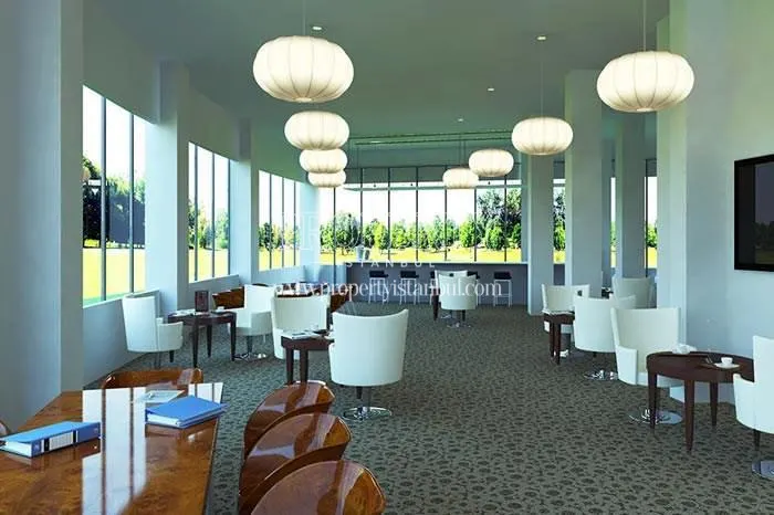 The cafe in Kartal 101 Residence