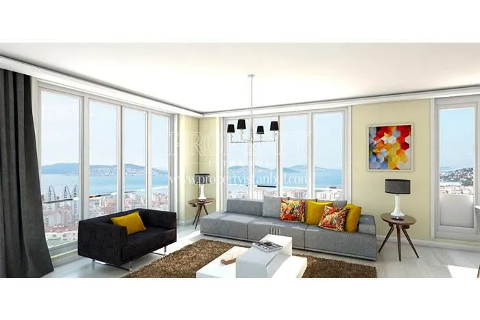 One of the living rooms in Kartallife Atalar