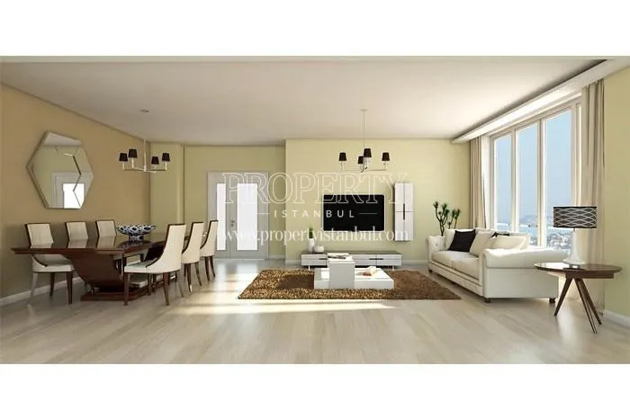 The spacious living room in Kartallife Atalar