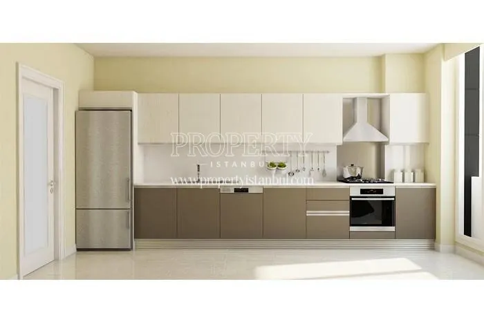Spacious kitchen in Kartallife Atalar