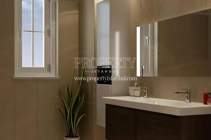 The bathroom in Kasaba 3. Etap units