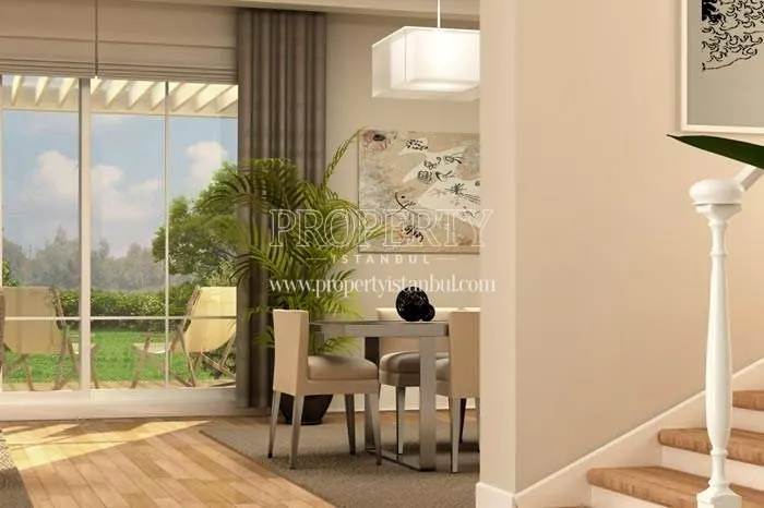 The inside of the villa in Kasaba 3. Etap