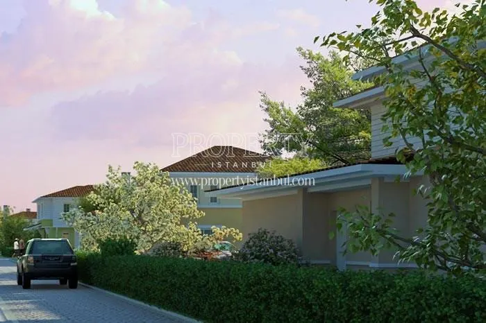 The villas in Kasaba 3. Etap
