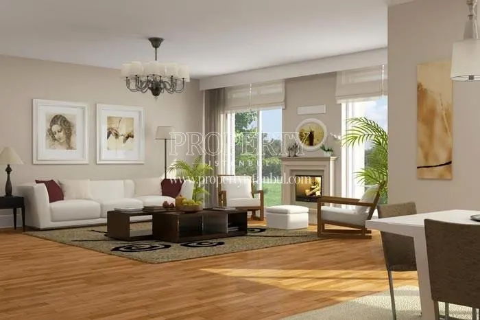 One of the living rooms in Kasaba 3. Etap