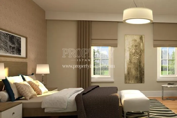 One of the bedrooms in Kasaba 3. Etap