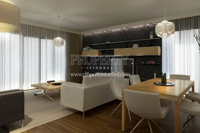One of the living rooms in Kayacity Residence